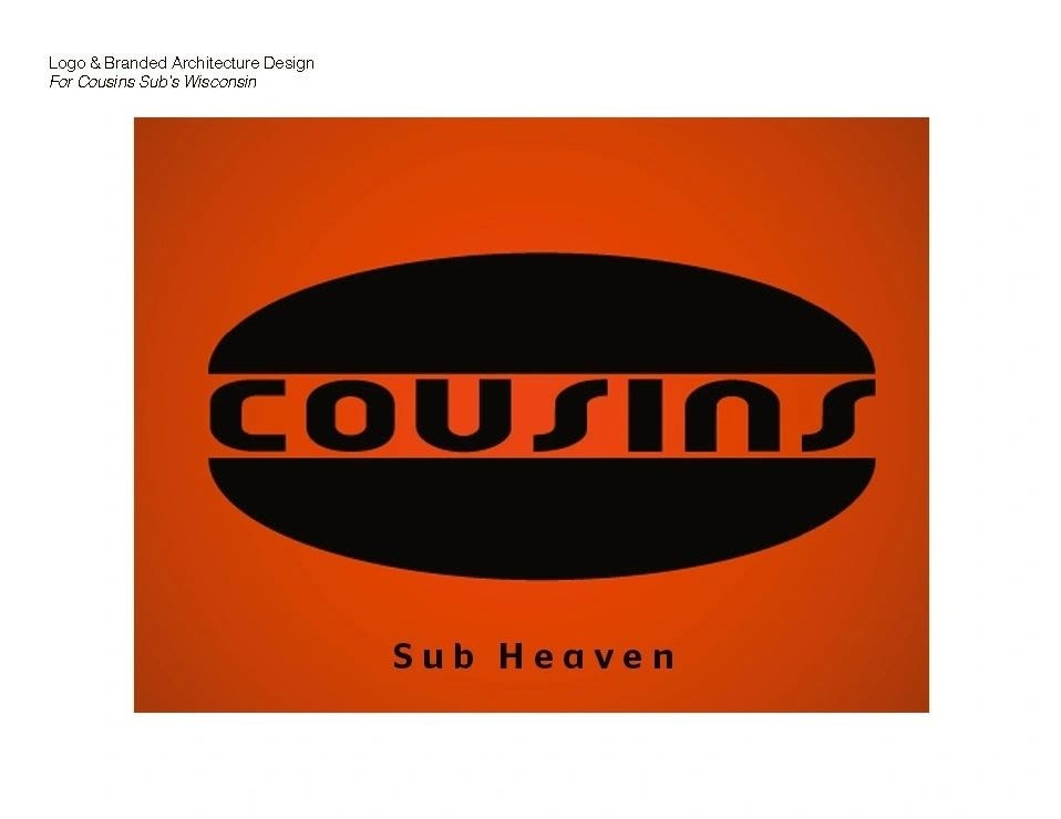 Cousins Sub Heaven logo design